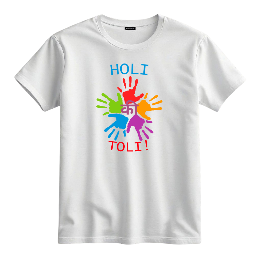 HOLI KI TOLI COTTON T-SHIRT