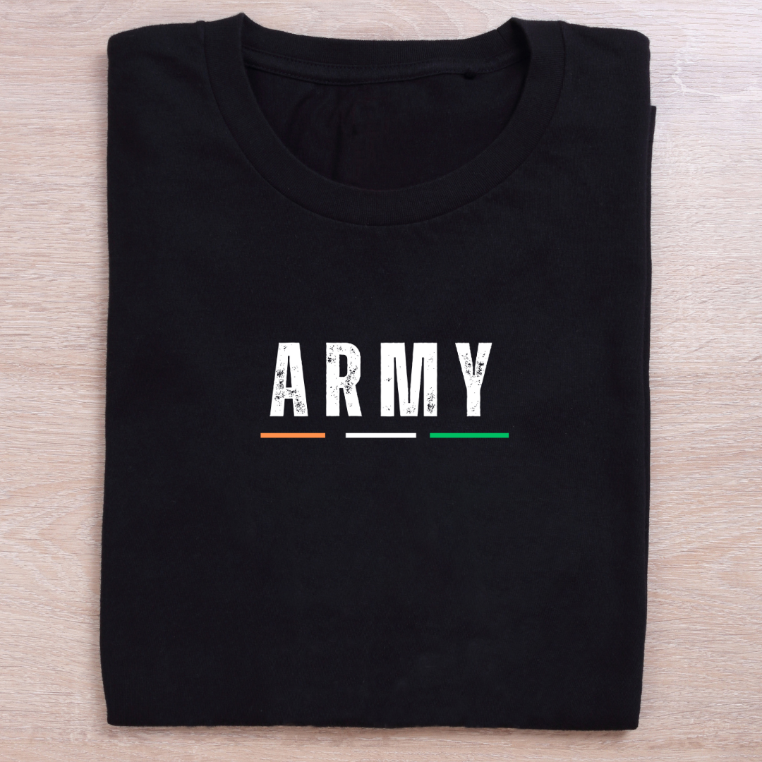 ARMY COTTON T-SHIRT