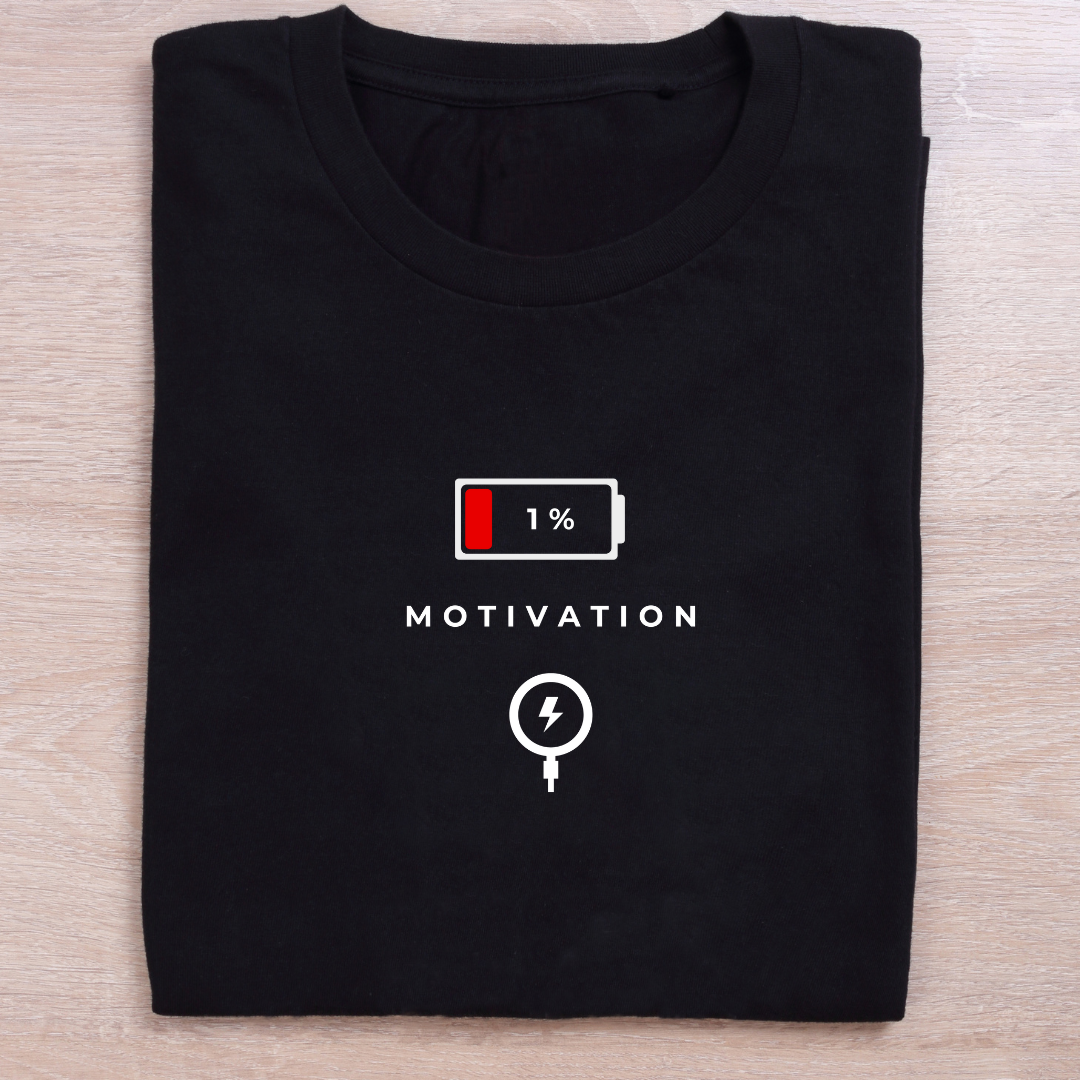 MOTIVATION 1 PERCENT COTTON T-SHIRT